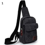 Canvas Satchel Casual Cross Body Bag Waterproof Handbag