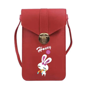 Anime Series Leather Phone Bag for Samsung/iPhone