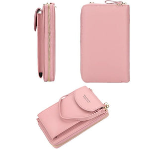 Universal Mobile Phone Bag Letter Print Women Wallet