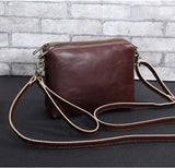 Vintage Brown Men's Small Flap Bag