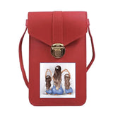 Mobile Phone Bag for Samsung/iPhone/Xiaomi Case Wallet Women Shoulder Bags