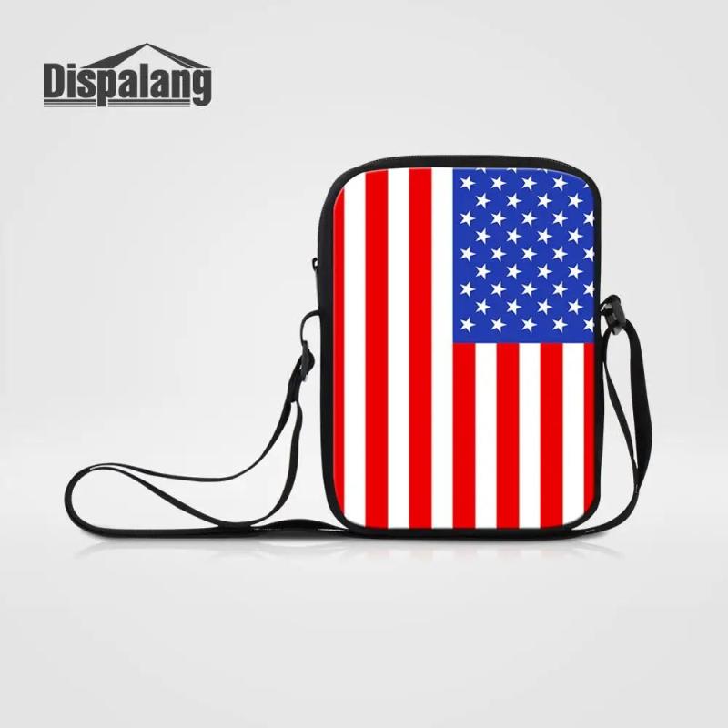 National Flag Prints Women Messenger Bag Small Crossbody Bag
