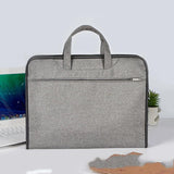 Large Capacity Briefcase A4 File Folder Business Paper Bag