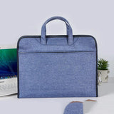 Large Capacity Briefcase A4 File Folder Business Paper Bag