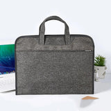 Large Capacity Briefcase A4 File Folder Business Paper Bag