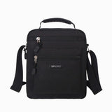 Men's Zipper Shoulder Bag Nylon Briefcase Messenger Bag