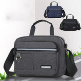 Men's Canvas Briefcase Large Messenger Bag