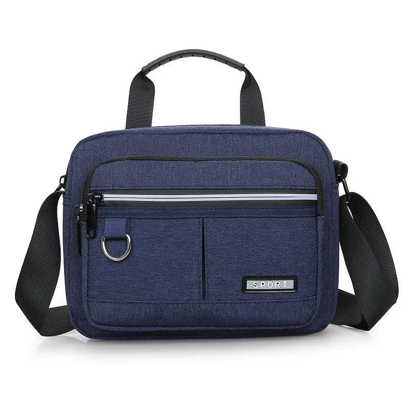 Men's Canvas Briefcase Large Messenger Bag