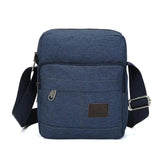Canvas Messenger Bag Men's Shoulder Briefcase
