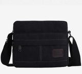 Canvas Messenger Bag Men's Shoulder Briefcase