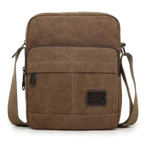 Canvas Messenger Bag Men's Shoulder Briefcase