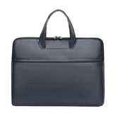 Men's Business Laptop Bag PU Leather Briefcase 15.6 inch Shoulder Handbag