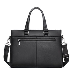 Leather Briefcase Laptop Bag Office Bag for Men Computer Shoulder Bag
