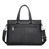 Leather Briefcase Laptop Bag Office Bag for Men Computer Shoulder Bag