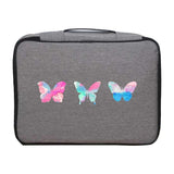 Butterfly Print Waterproof Travel Briefcase Luggage Bag