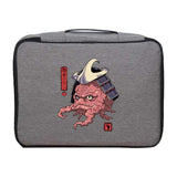 Handbag Documents Organizer Monster Print Waterproof Briefcase
