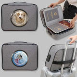 Window Pattern Organizer Briefcase Waterproof Bag