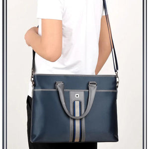Men Handbags Zipper Business Male Shoulder Bag 14 Inches Briefcases