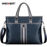 Men Handbags Zipper Business Male Shoulder Bag 14 Inches Briefcases