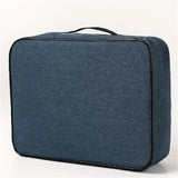 Waterproof Briefcase Bag Men Document Organizer
