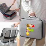 Waterproof File Lockbox Passport Holder Security Organizer