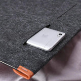 Felt Fabric Office Document Bag for 14 Inch iPad A4 Paper File Storage