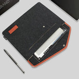 Felt Fabric Office Document Bag for 14 Inch iPad A4 Paper File Storage