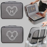 File Lockbox Folder Waterproof Storage Office Document Handbag