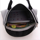 Double Zipper Portable Leather File Bag Meeting Bag