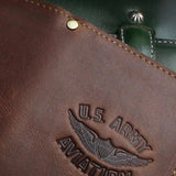 Crazy Horse Leather Driver Holder Car Auto Documents Driving Wallet