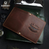 Crazy Horse Leather Driver Holder Car Auto Documents Driving Wallet