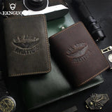 Crazy Horse Leather Driver Holder Car Auto Documents Driving Wallet