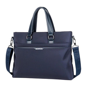 Men's Oxford Business Briefcase Single Strap Laptop Bag