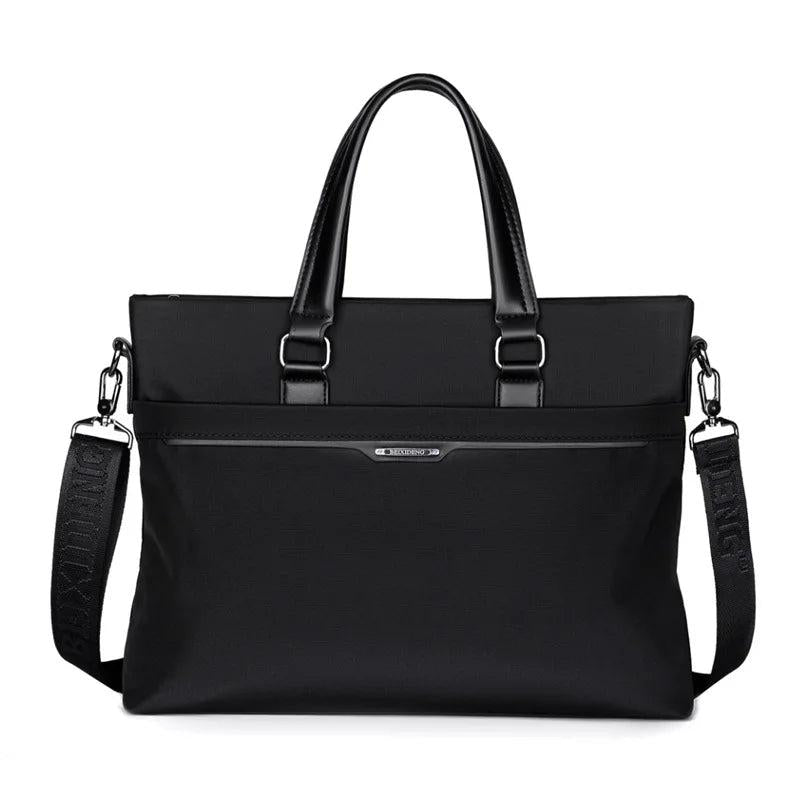 Men's Oxford Business Briefcase Single Strap Laptop Bag