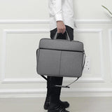15.6-Inch Business Laptop Bag, One Shoulder Portable Document Bag