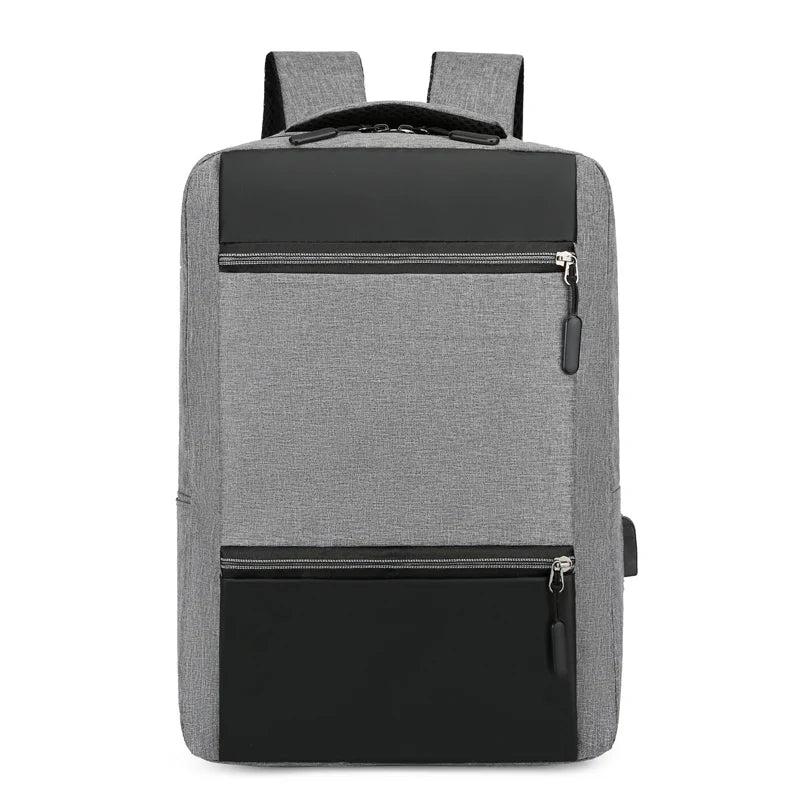 Men's Backpack USB Charging Bag Male Multifunction Waterproof Rucksack