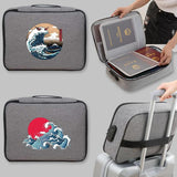 Waterproof Document Storage File Lockbox Holder Organizer Bag
