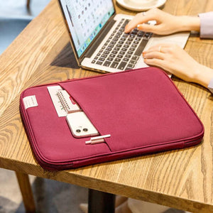 Waterproof Polyester Document Bags - Organized Tote for Notebooks