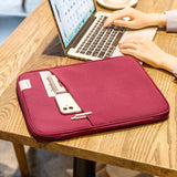 Waterproof Polyester Document Bags - Organized Tote for Notebooks