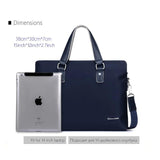 Oxford Waterproof Men Briefcase Bag Shoulder Bag Tote Canvas Laptop Bag
