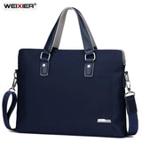 Oxford Waterproof Men Briefcase Bag Shoulder Bag Tote Canvas Laptop Bag