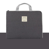 Waterproof Canvas File Bag A4 Zipper Office Business iPad Bag