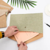 Felt Envelopes File Bags with Magnetic Buckle