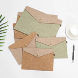 Felt Envelopes File Bags with Magnetic Buckle