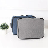 Waterproof Business Briefcase Bag Oxford Document Storage