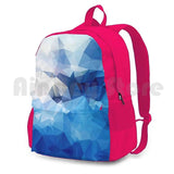 Geometrical Prints Outdoor Hiking Backpack Riding Climbing Sports Bag