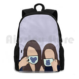 Gilmore Girls Hiking Backpack Waterproof Travel Coffee