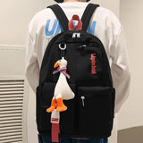 Female Men Nylon College Bag Girl Boy Travel School Backpack Student Women