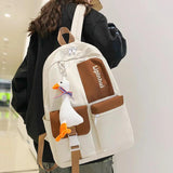 Female Men Nylon College Bag Girl Boy Travel School Backpack Student Women
