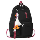 Female Men Nylon College Bag Girl Boy Travel School Backpack Student Women